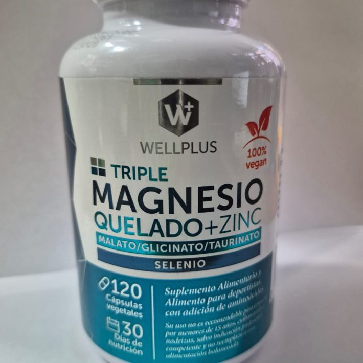 Triple magnesio quelado+zinc