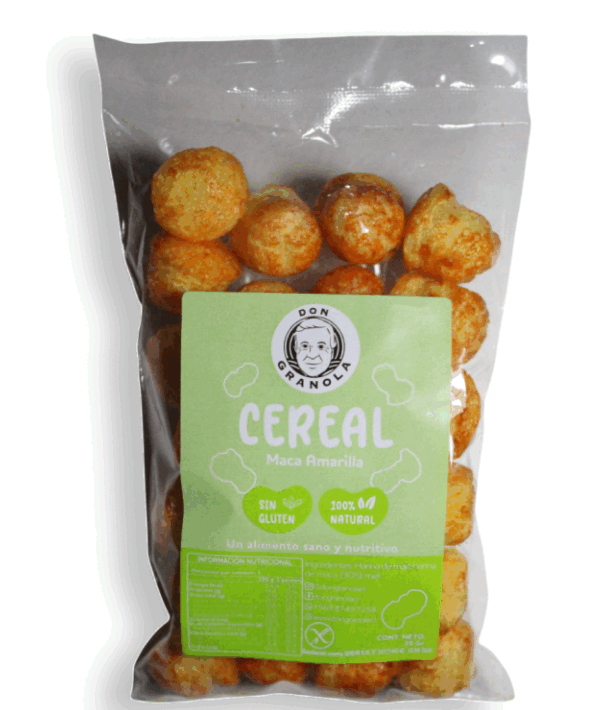 Mini Cereal Maca Amarilla 30gr Don granola