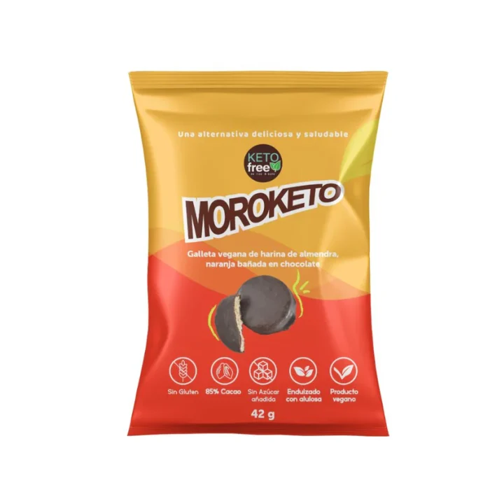 Galletón vegano moroketo 40gr Keto free