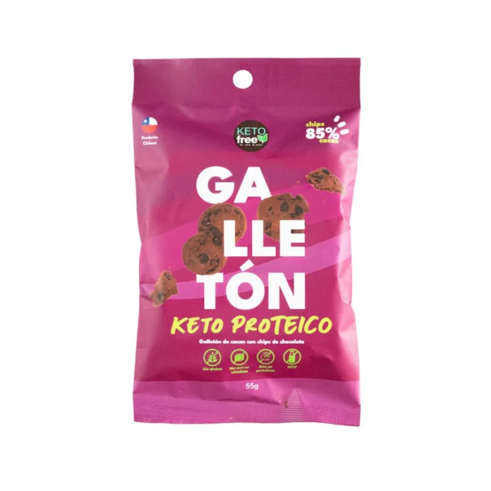 Galletón keto proteico 55gr Keto Free
