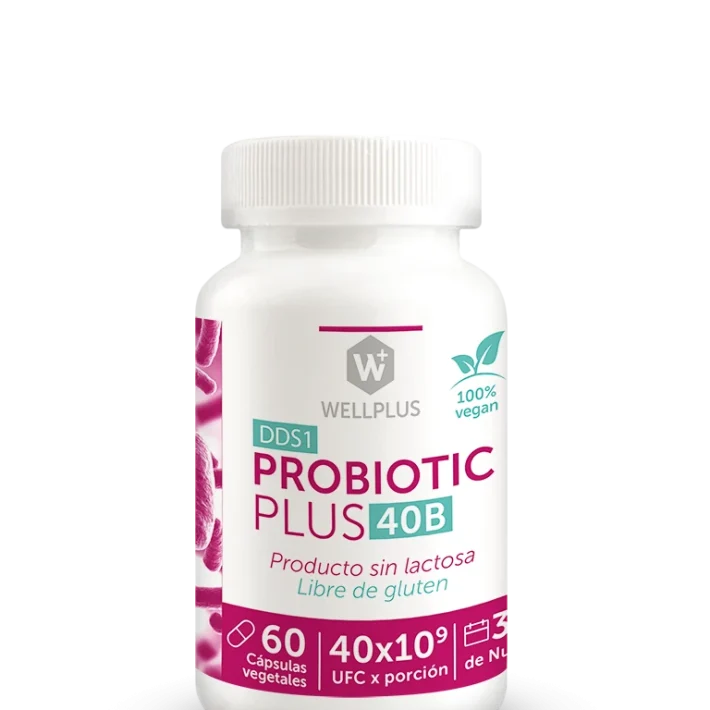 Probiotic Plus 40B 60 cápsulas Wellplus