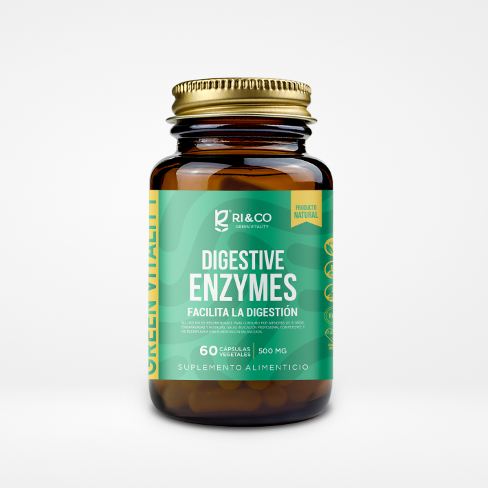 Enzimas Digestivas 60 cápsulas RiandCo