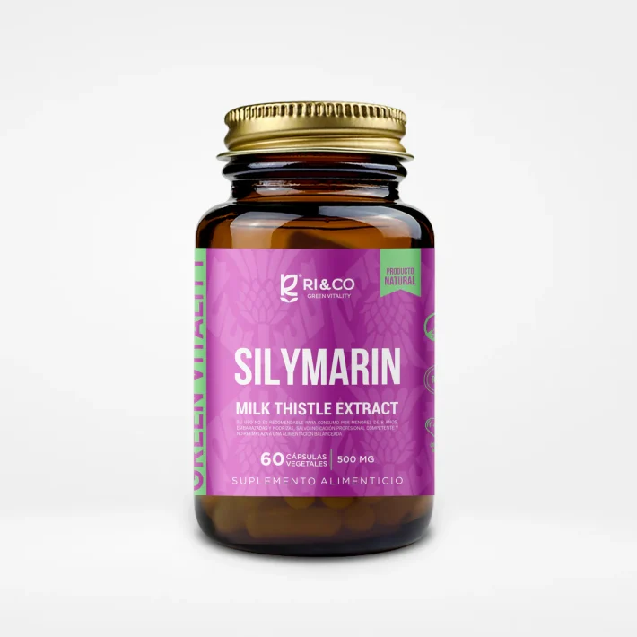 Silymarin Milk Thistle Extract 60 cápsulas RiandCo