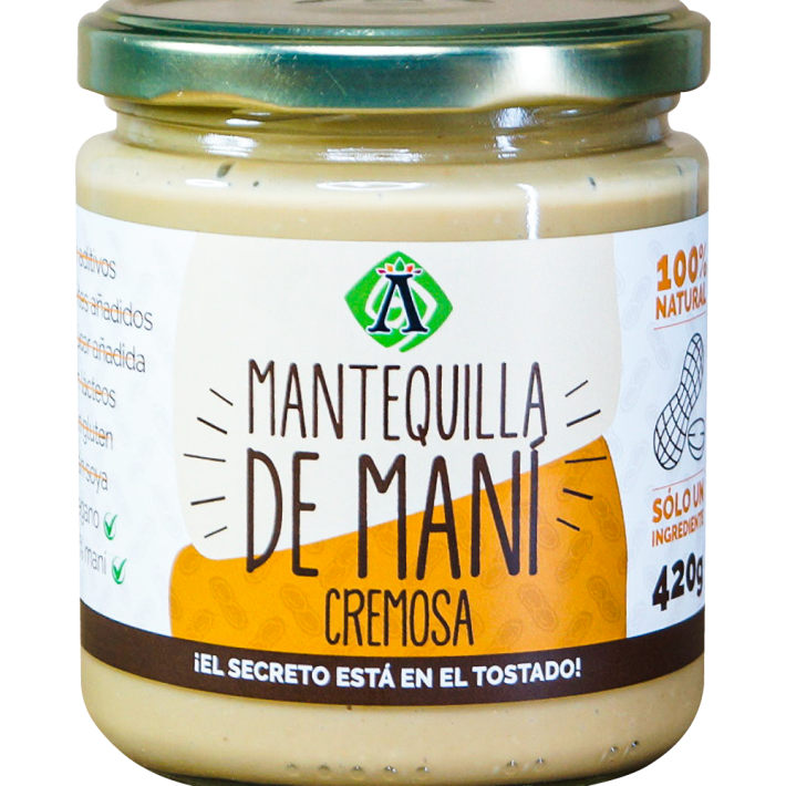Mantequilla de Mani Cremosa 420 g Ambrosia