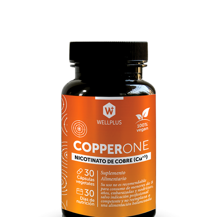 Copper One 30 cápsulas Wellplus