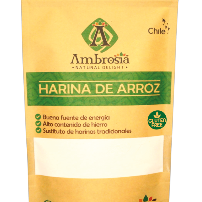 Harina de Arroz 500g Ambrosia