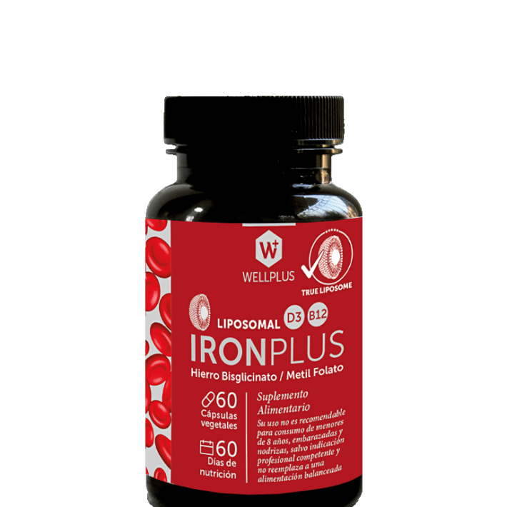 Iron Plus 60 cápsulas Wellplus