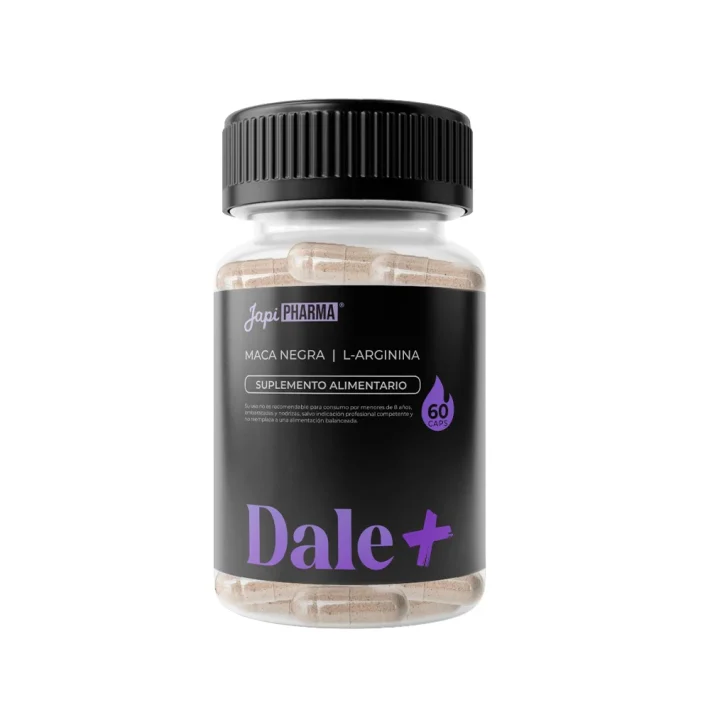 Dale+ Maca Negra L-Arginina 60 cápsulas New Pharma