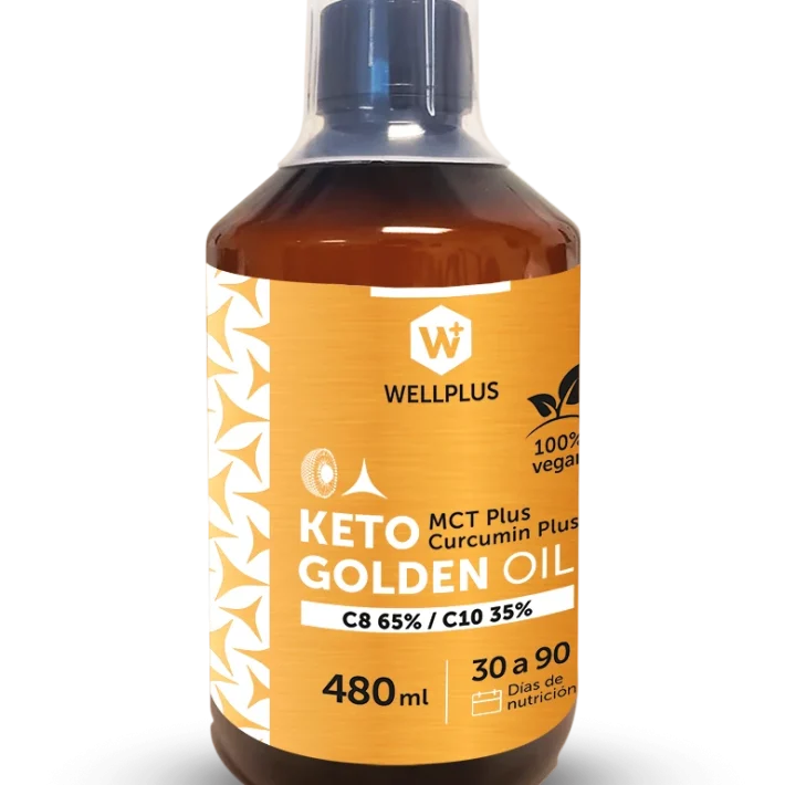 Keto Golden Oil Mct Plus 480ml