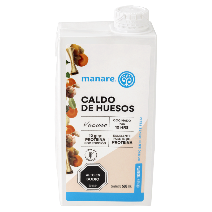 Caldo de Huesos de Vacuno 500 ml Manare
