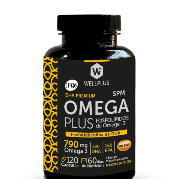 Omega Plus 790mg 120 Cápsulas Wellplus