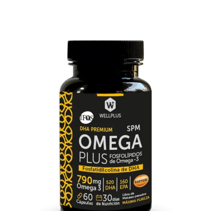 Omega Plus 790mg 60 Cápsulas Wellplus