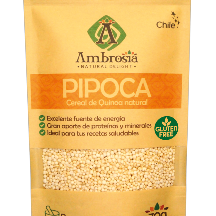 Pipoca de Quinoa Natural 70g Ambrosia