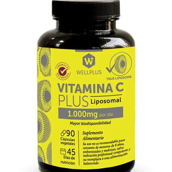 Vitamina C Plus Liposomal 90 cápsulas Wellplus