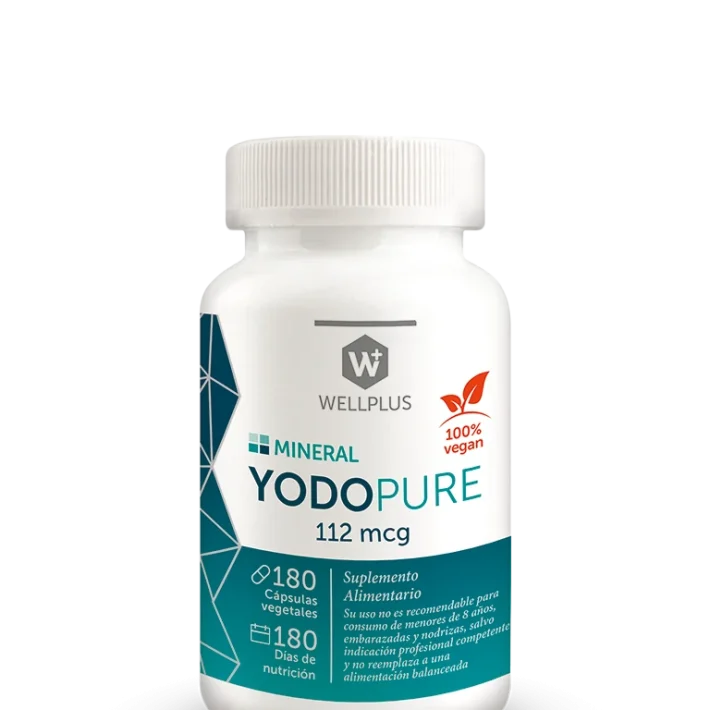 Yodo Pure 180 cápsulas Wellplus