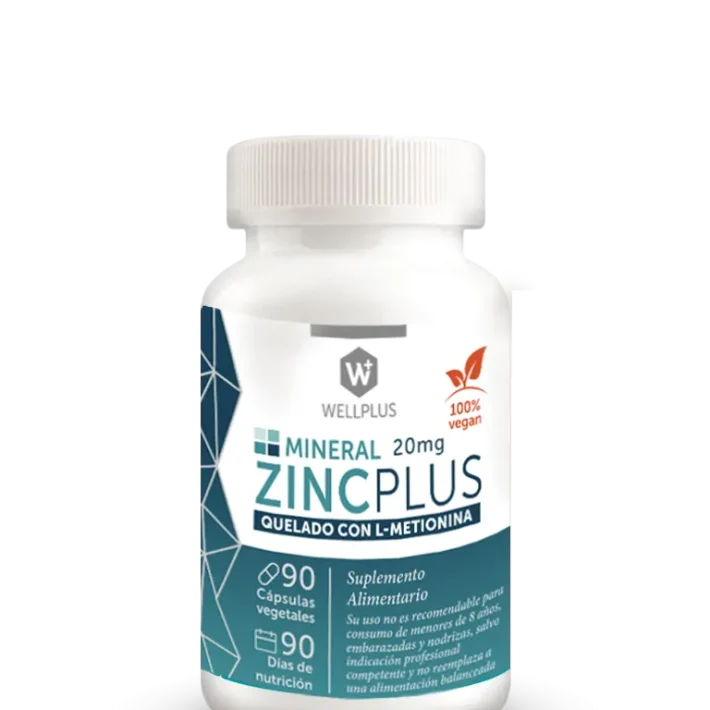 Zinc Plus 90 cápsulas Wellplus