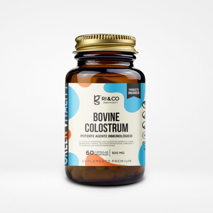 Bovine Colostrum 60 cápsulas RiandCo