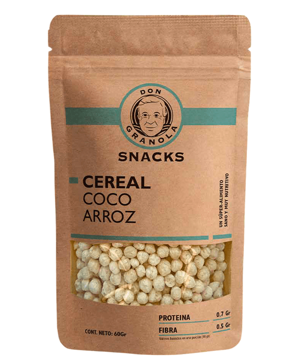 Cereal Coco Arroz 100g Don Granola