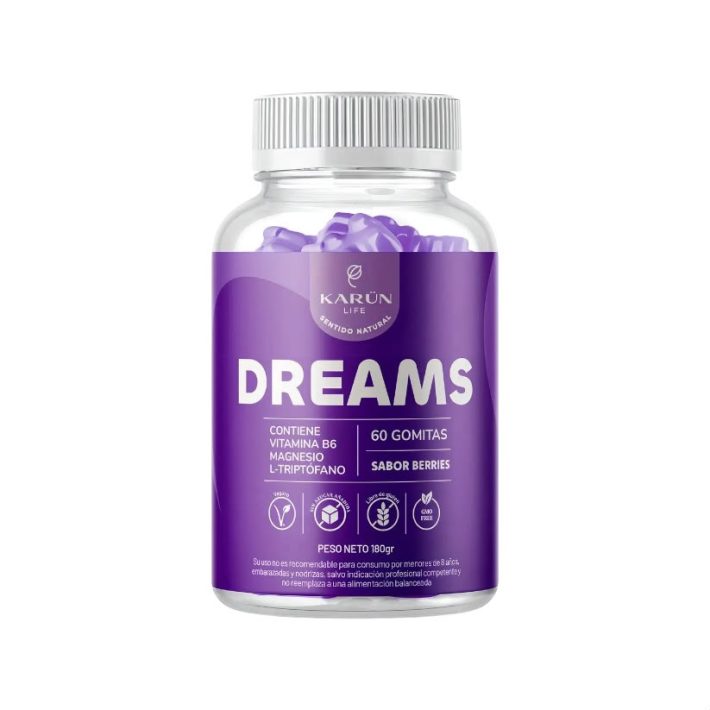 Dreams 60 gomitas sabor Berries Karun life