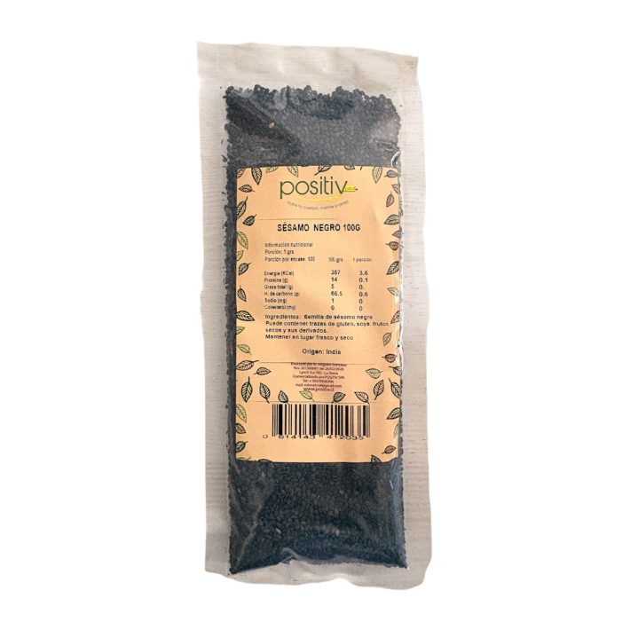 Sésamo negro 100gr Positiv