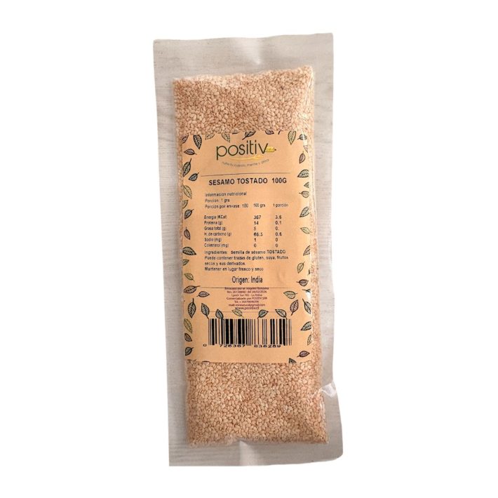 Sésamo tostado 100gr Positiv
