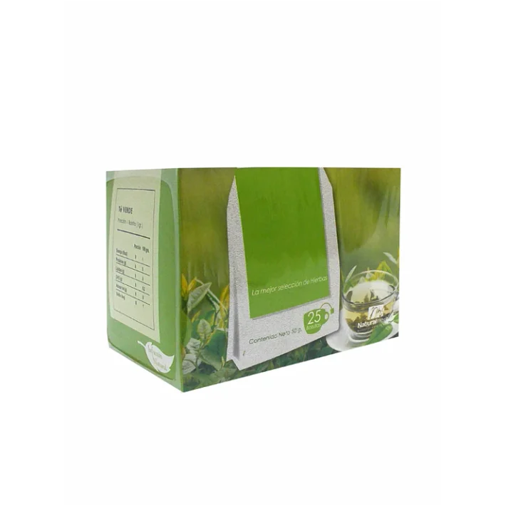 Té Verde Natural Herbal 25 bolsitas