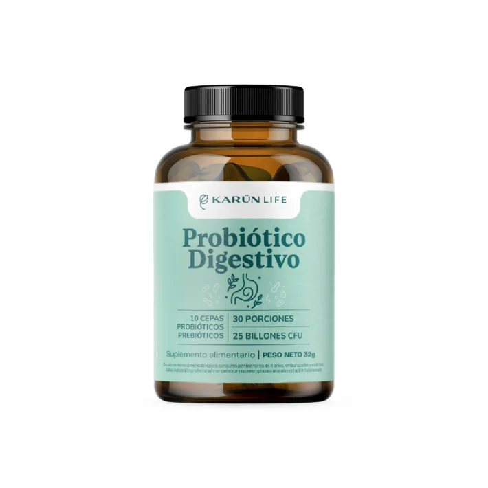 Probiótico Digestivo 60 Cápsulas Karun Life
