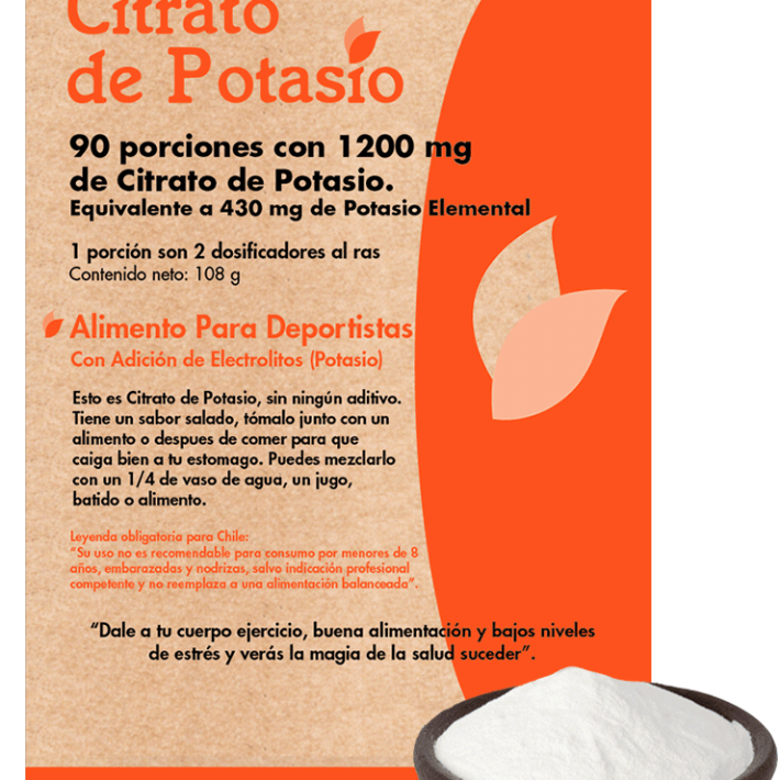 Citrato de Potasio Dulzura Natural