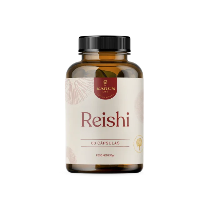 Reishi Hongo 500 Mg 60 Cápsulas Karun Life