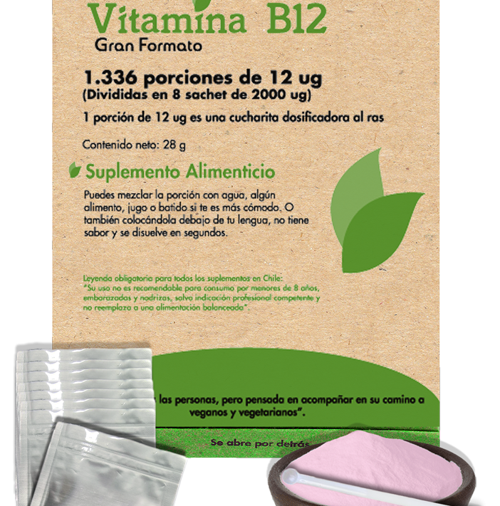 Vitamina B12 Dulzura Natural ¡Formato Nuevo!