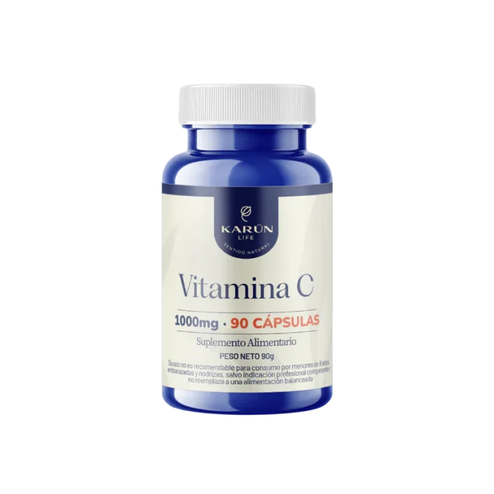 Vitamina C 1000mg 90 cápsulas Karun life