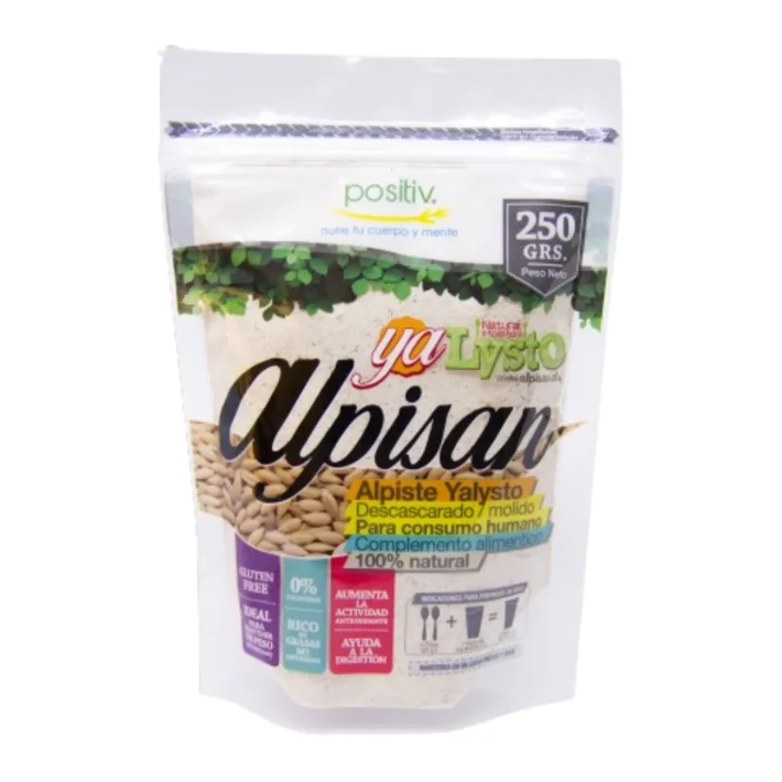 Alpisan descascarado y molido sin gluten 250gr Positiv