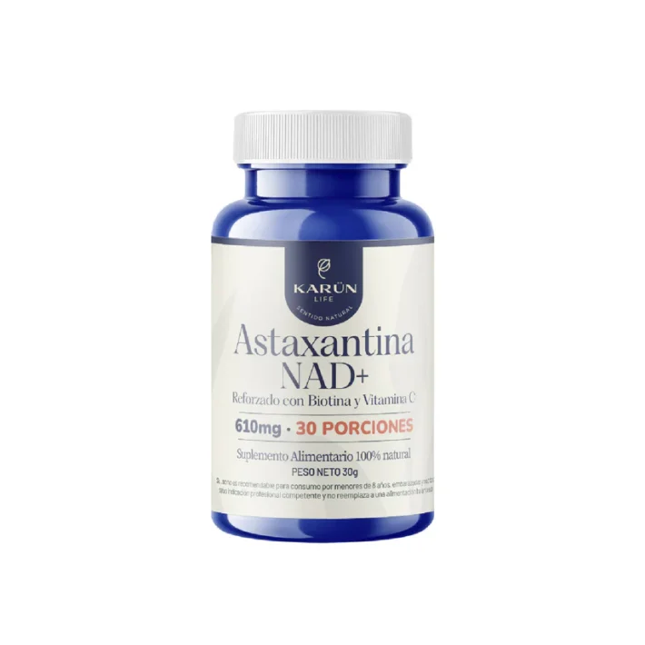 Astaxantina + NAD+ 30 porciones Karun Life