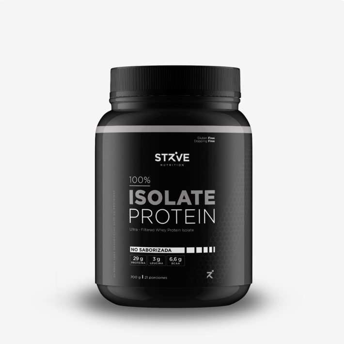Isolate Protein 29g de Proteina no saborizada 710g Strive nutrition