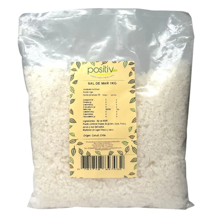 Sal de Mar de Cahuil 1 Kg Positiv