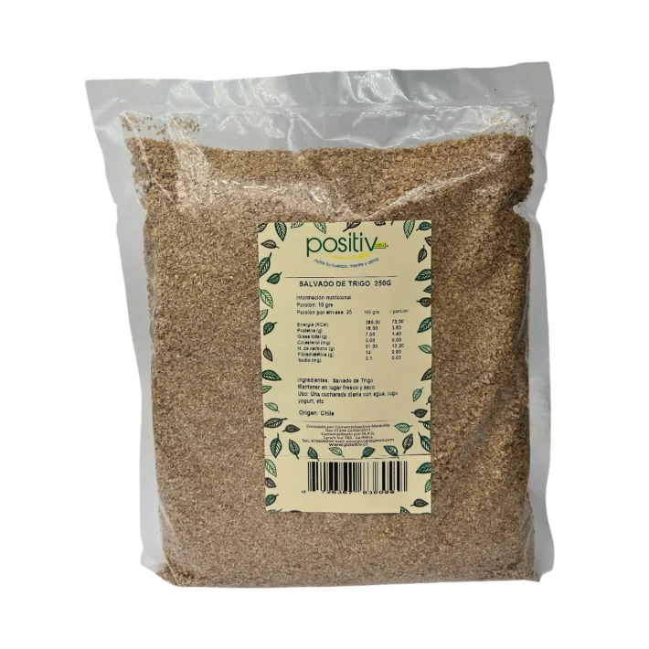Salvado de Trigo 250g Positiv