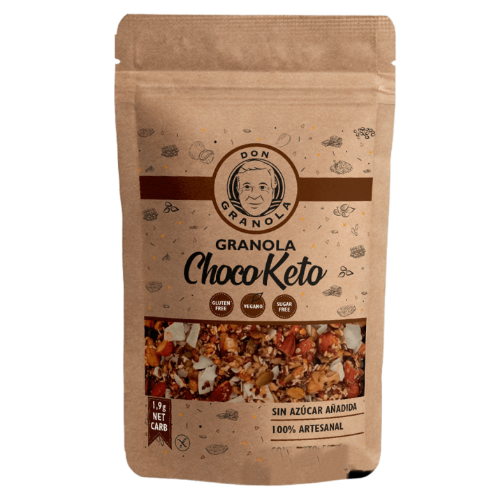 Granola Choco Keto sin gluten 300g Don Granola