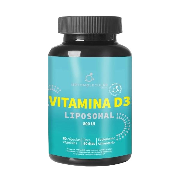 Vitamina D3 Liposomal 60 cápsulas 800 UI