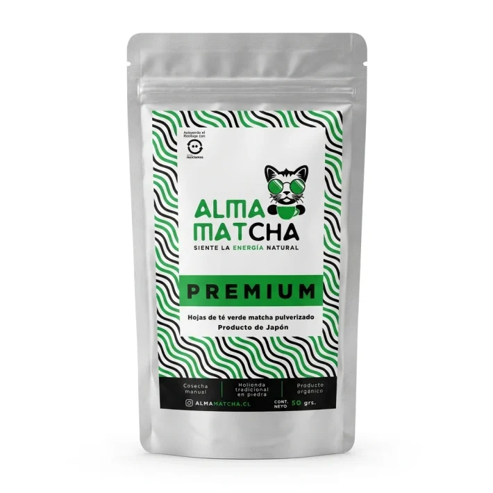 Te Matcha Premium orgánico 50g Alma Matcha
