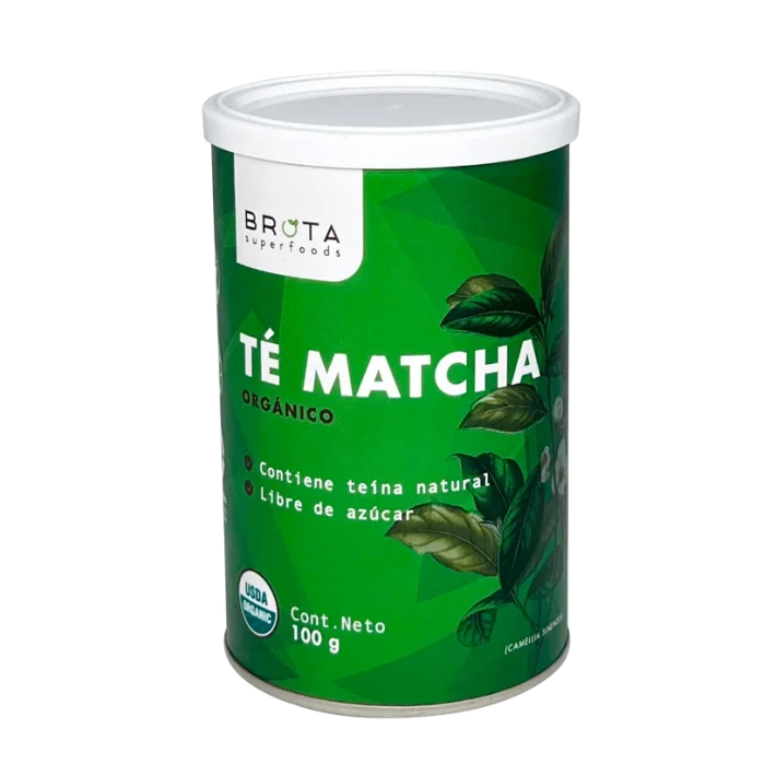 Te Matcha Organico 100gr En Polvo Brota