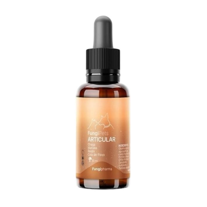 FungiPets Articular Chaga-Maitake-Reishi-Cola de pavo 30ml Fungi Pharma