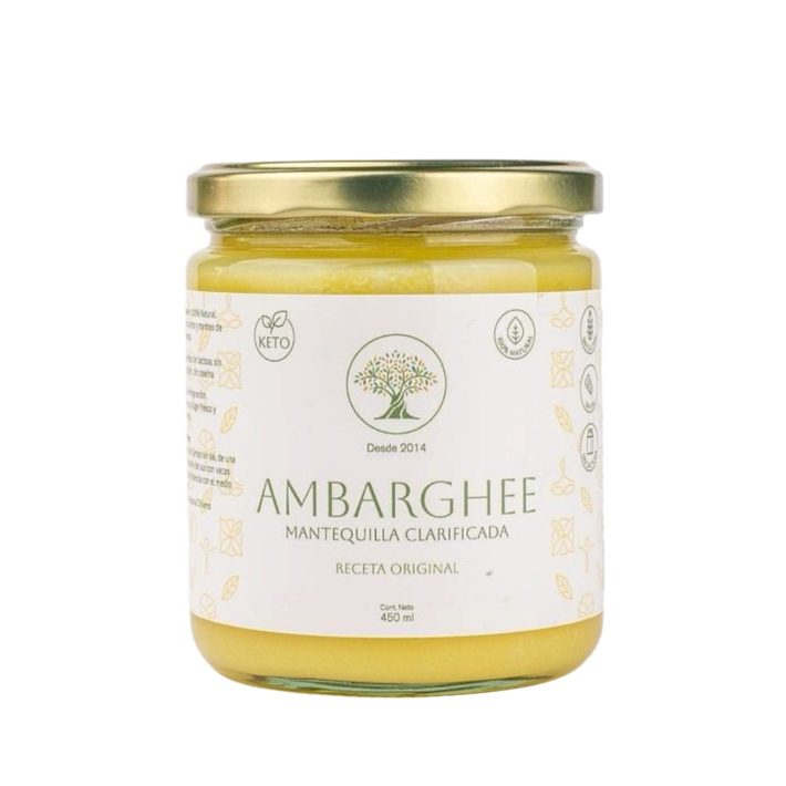 Mantequilla Clarificada Ambar Ghee 450ml