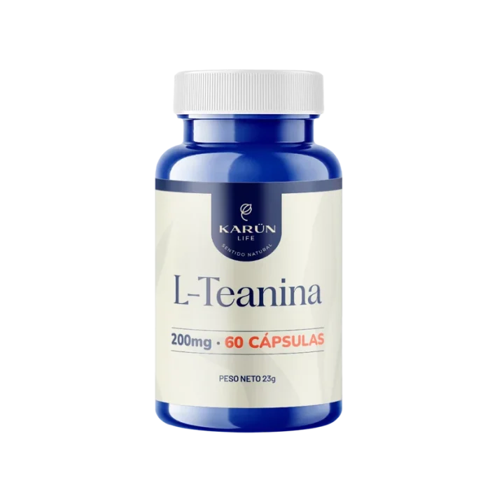L- Teanina 200mg Karun Life 60 cápsulas