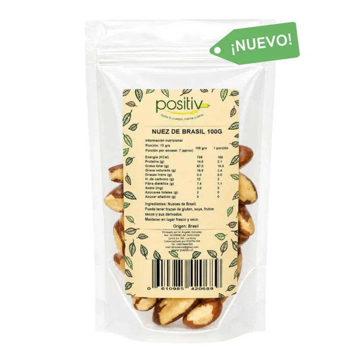 Nuez de Brasil 100g Positiv