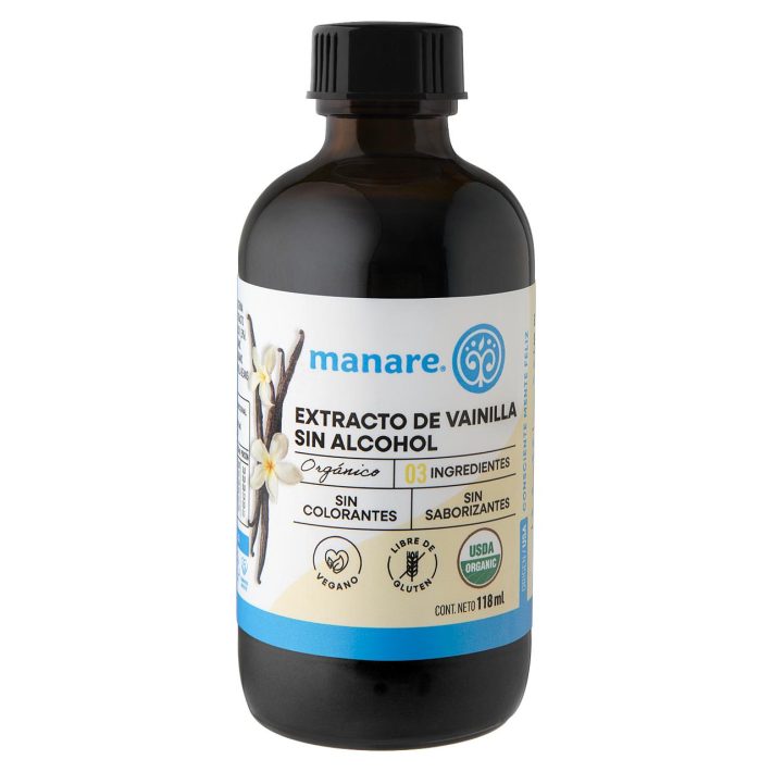 Extracto de Vainilla sin alcohol 59ml Manare